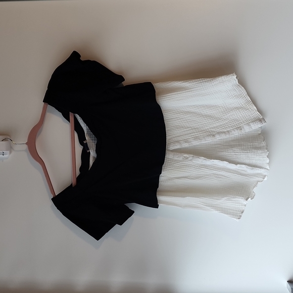 Anthropologie Tops - Anthropologie Off Shoulder Mixed Top